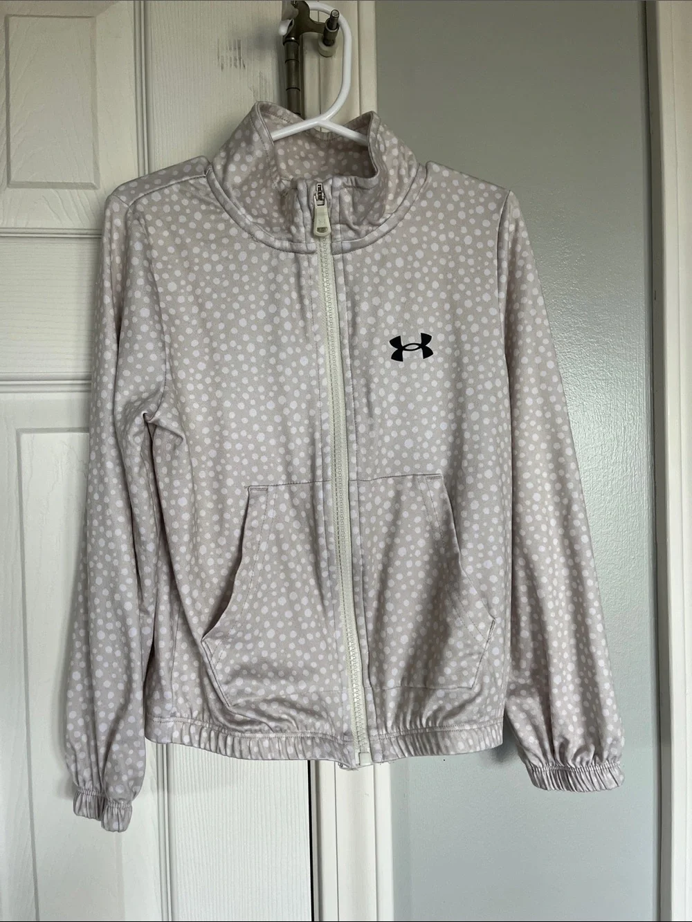 Under Armour Polka Dot Tracksuit with Black Logos size 5